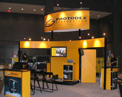 20x20-ft Customized Modular Exhibit Booth